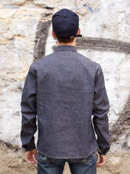 Indigofera Terrence Shirt Military Chambray