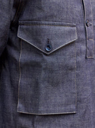 Indigofera Terrence Shirt Military Chambray