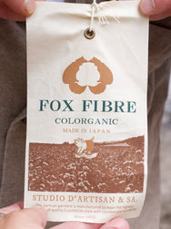 Studio d'Artisan FOX-008 Organic Oxford Shirt