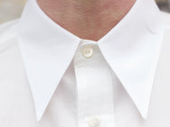 Black Sign Broadway Dress Shirt Salt White
