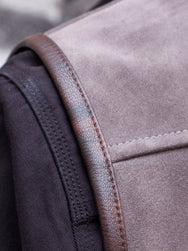 Indigofera Monroe Vest Grey Nubuck