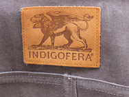 Indigofera Monroe Vest Grey Nubuck