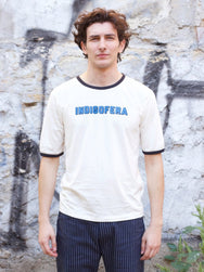 Indigofera Kernion Tee Repair White