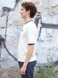 Indigofera Kernion Tee Repair White