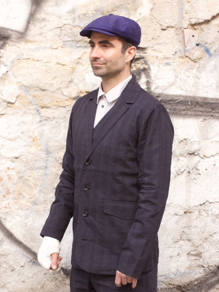 Hansen Garments Simon, Black Stripe