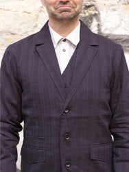 Hansen Garments Simon, Black Stripe
