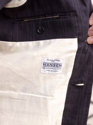 Hansen Garments Simon, Black Stripe