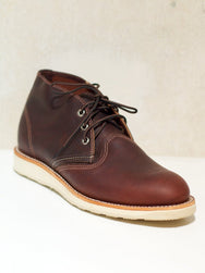 Red Wing Work Chukka Briar Oil Slick Leather