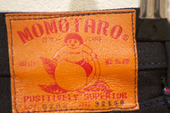 Momotaro Jeans Slim Straight Indigo x Black 0202