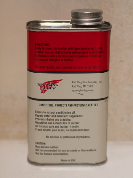 Red Wing Natural Boot Oil