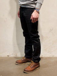 Indigofera Ray Black Gunpowder Selvedge