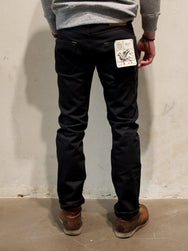 Indigofera Ray Black Gunpowder Selvedge