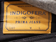 Indigofera Ray Black Gunpowder Selvedge