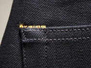 Indigofera Clint Black Gunpowder Selvedge