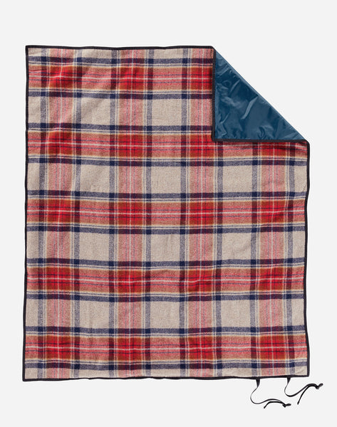 Pendleton Roll-up Blanket Vintage Dress Stewart