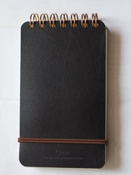 Midori WM Ring Memo Grain Black