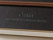 Midori WM Ring Memo Grain Black