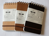 Midori WM Ring Memo Grain Black