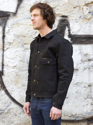 Indigofera Grant Jacket Gunpowder Black