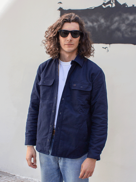Nudie Jeans Glenn - Padded Shirt / Navy (6205200090)