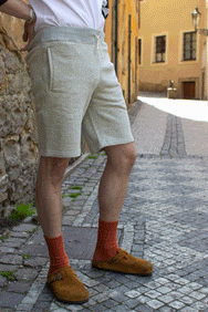 Joe McCoy MC21019 9oz. Loopwheel Sweatshorts Ash Grey