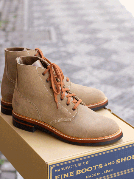 John Lofgren M-43 Service Shoes / Horween leather CXL Natural (LK-017)