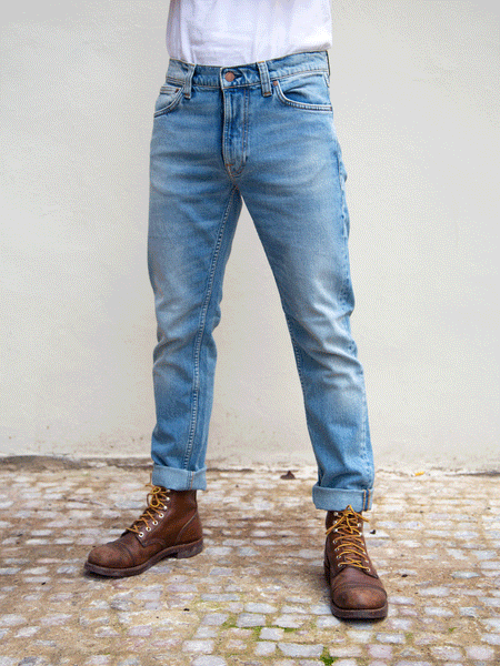 Nudie Jeans Lean Dean - Cloud Blue