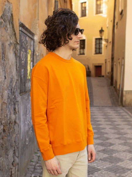 Ten C Crewneck Sweat Clementine