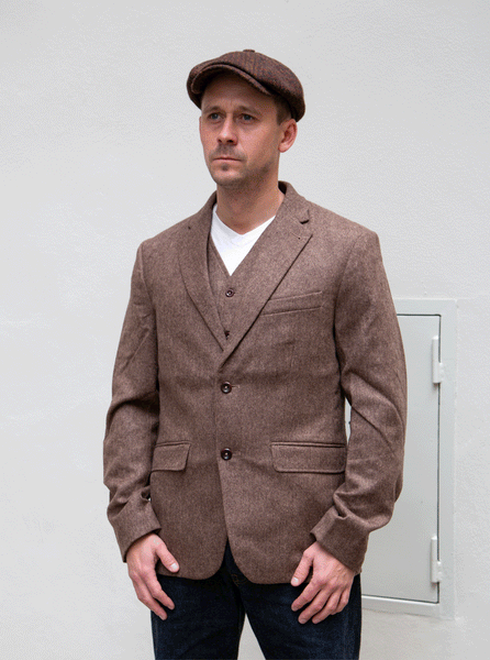 Fleurs de Bagne The "BORSALINO" Blazer Jacket - Sand