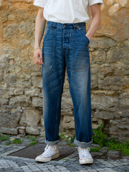 Fleurs de Bagne Le Denim Cargo Selvedge - "Heavy Used"