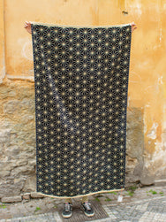 Nudie Jeans Asanoha Beach Towel Navy
