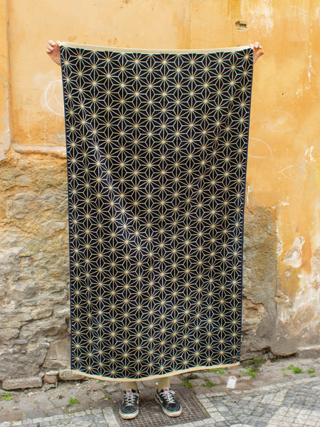 Nudie Jeans Asanoha Beach Towel Navy