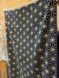 Nudie Jeans Asanoha Beach Towel Navy