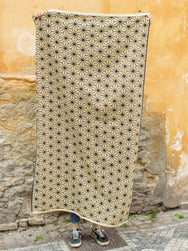 Nudie Jeans Asanoha Beach Towel Navy
