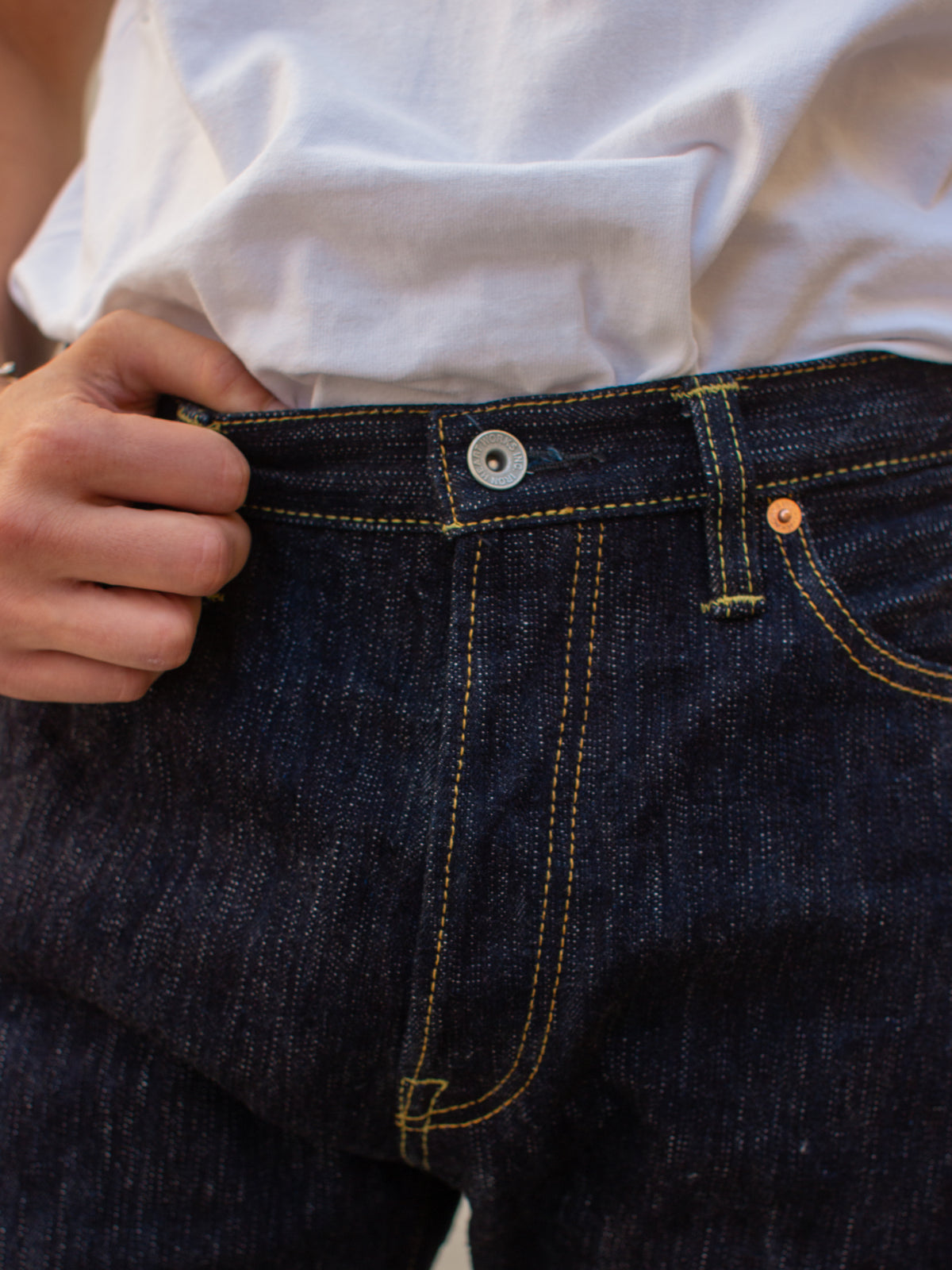 Iron Heart IH-888S-SLB Relaxed Tapered Jeans / 16oz Slubby Selvedge Denim- Indigo