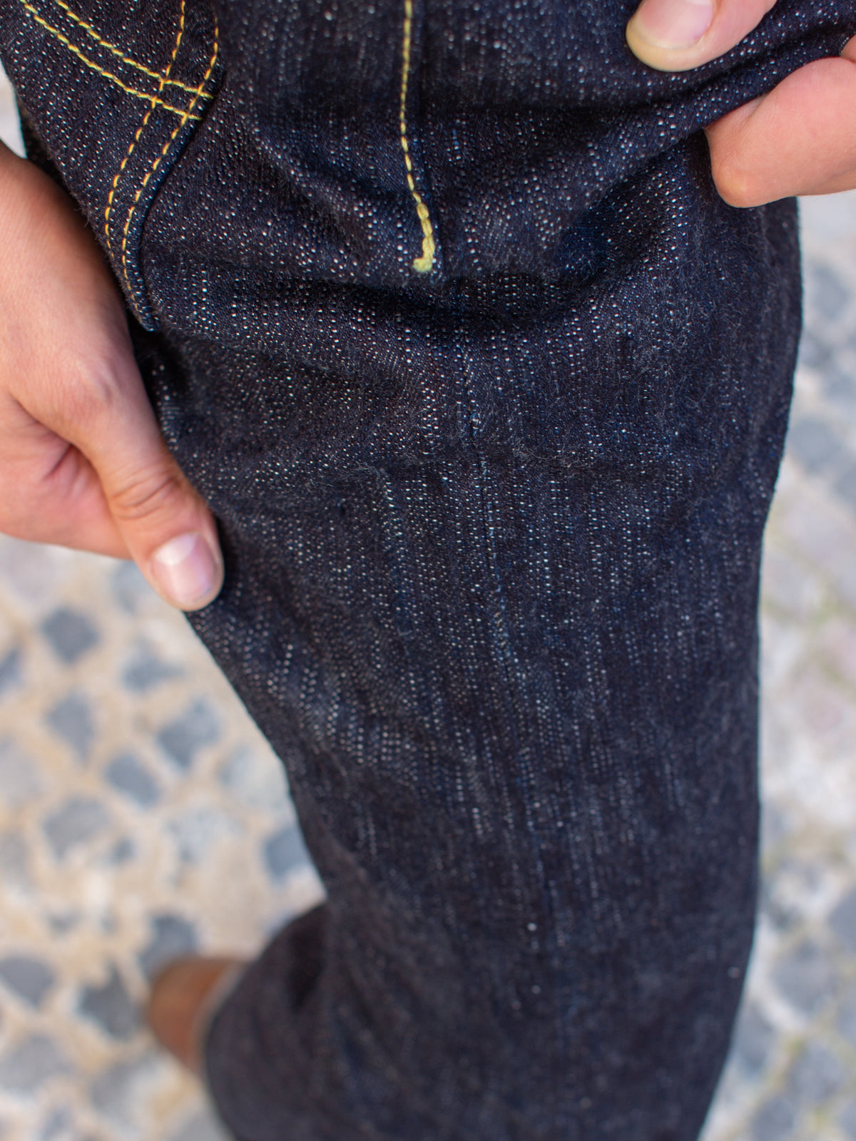 Iron Heart IH-888S-SLB Relaxed Tapered Jeans / 16oz Slubby Selvedge Denim- Indigo