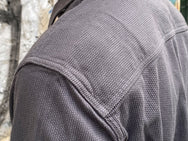 Studio d'Artisan 5633 Sashiko Shirt Grey