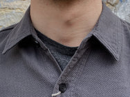 Studio d'Artisan 5633 Sashiko Shirt Grey