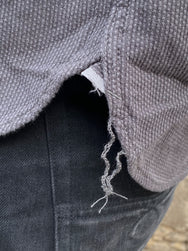 Studio d'Artisan 5633 Sashiko Shirt Grey