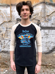 Studio d'Artisan 9981A Raglan Tee Black/Beige