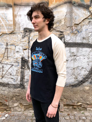Studio d'Artisan 9981A Raglan Tee Black/Beige