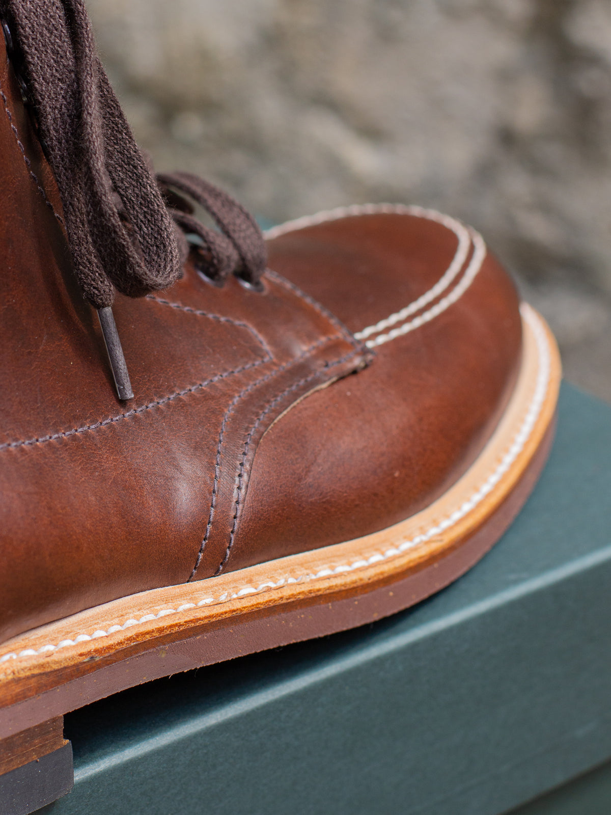 Alden Indy Work Boot Brown Chromexcel 403