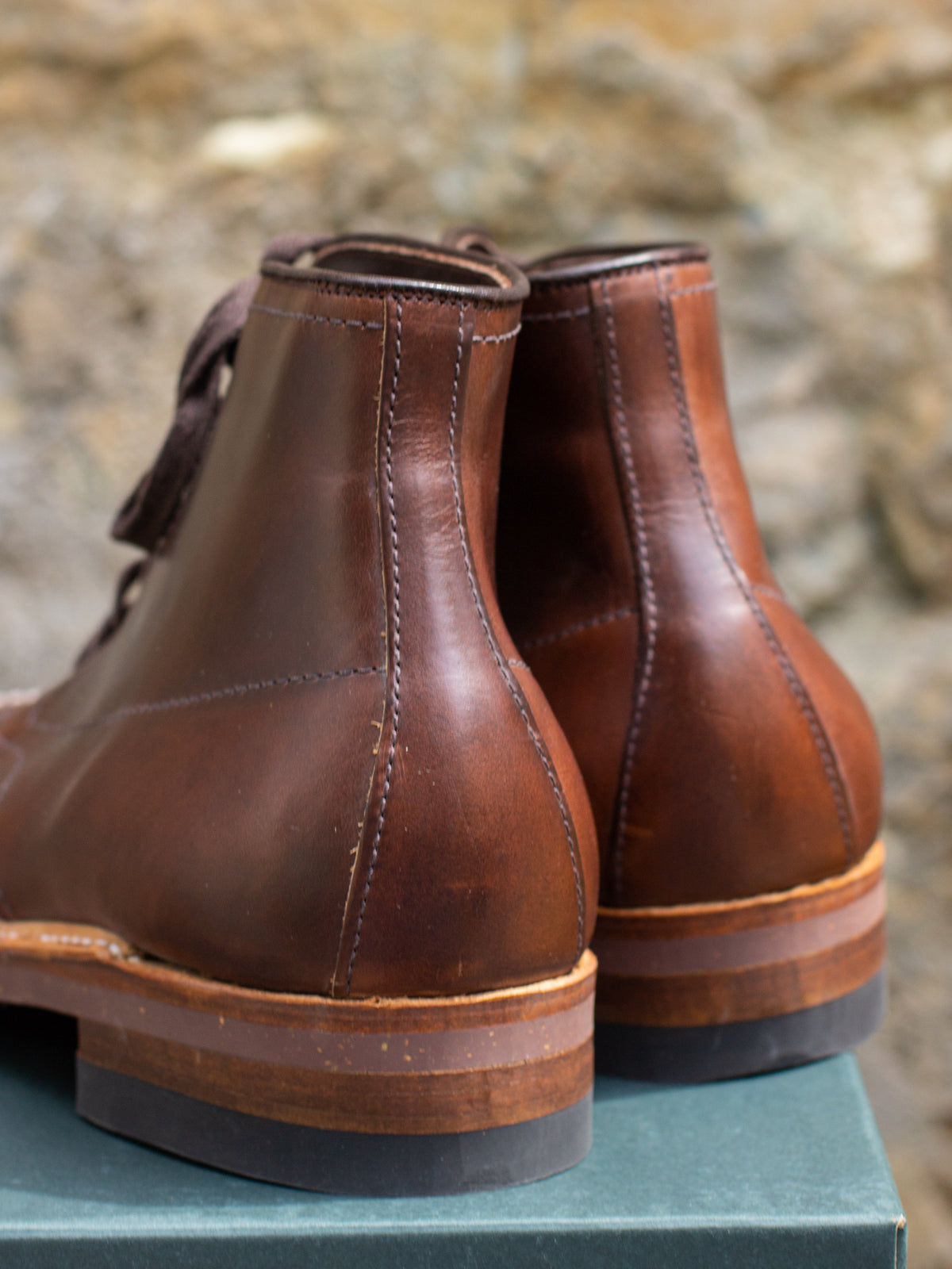Alden Indy Work Boot Brown Chromexcel 403