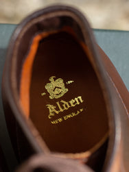 Alden Indy Work Boot Brown Chromexcel 403