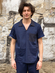 Hansen Garments Phillip Shirt Indigo