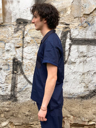Hansen Garments Phillip Shirt Indigo