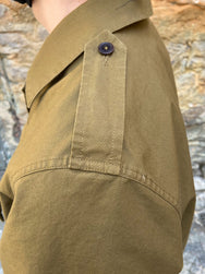 Fleurs de Bagne La Chemise Jungle Cambric Kaki