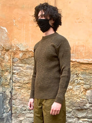 Fleurs de Bagne Le Pull Commando Kaki Chine