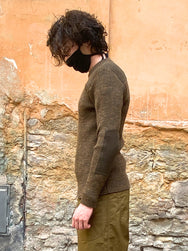 Fleurs de Bagne Le Pull Commando Kaki Chine