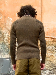 Fleurs de Bagne Le Pull Commando Kaki Chine